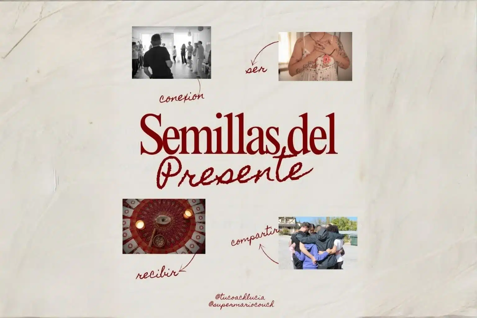 Taller presencial Semillas del presente Diciembre en Sala Parvati, Granada.